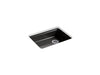KOHLER Riverby 25" undermount single-bowl kitchen sink