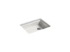 KOHLER Riverby 25" undermount single-bowl kitchen sink