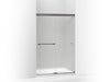 KOHLER K-707100-D3 Revel Sliding shower door, 70" H x 44-5/8 - 47-5/8" W, with 1/4" thick Frosted glass