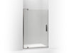 KOHLER K-707551-D3 Revel Pivot shower door, 70" H x 43-1/8 - 48" W, with 5/16" thick Frosted glass