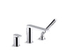 KOHLER K-73078-4 Composed Deck-mount bath faucet with handshower