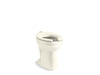 KOHLER K-96057 Highcliff Ultra Floor-mount top spud flushometer bowl