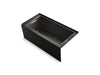 KOHLER K-1956-LA Underscore 60" x 30" alcove bath, left drain