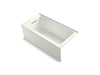 KOHLER K-1956-LA Underscore 60" x 30" alcove bath, left drain