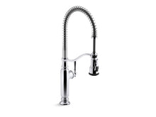 Load image into Gallery viewer, KOHLER K-77515 Tournant Semi-professional kitchen sink faucet with three-function sprayhead
