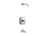 KOHLER K-TLS16225-4 Margaux Rite-Temp bath and shower trim kit, without showerhead