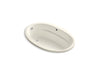 KOHLER K-6346-W1 Sunward 66" x 42" drop-in bath with Bask heated surface