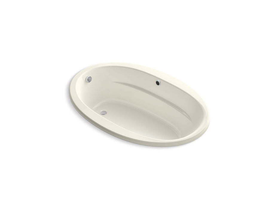 KOHLER K-6346-W1 Sunward 66" x 42" drop-in bath with Bask heated surface