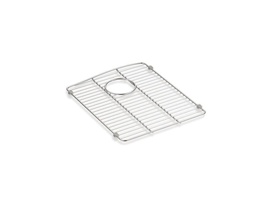 KOHLER K-5186 Kennon Stainless steel sink rack, 13 5/8" x 16 1/2", for right-hand bowl