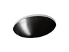 KOHLER K-14218-HD2 Sartorial Herringbone Caxton 19-1/4" oval undermount bathroom sink, no overflow