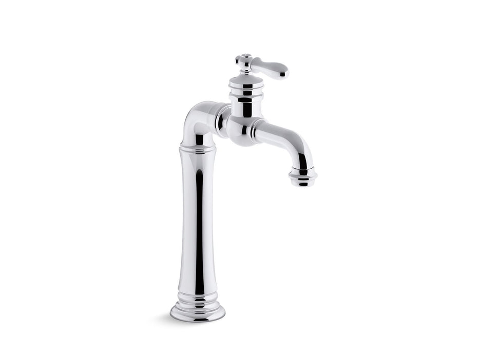 KOHLER K-72763-9M Artifacts Gentleman's Single-handle bathroom sink faucet, 1.2 gpm