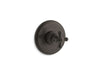 KOHLER K-T72769-3 Artifacts MasterShower temperature control valve trim with cross handle