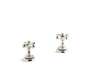 KOHLER K-98068-3 Artifacts Cross bathroom sink faucet handles