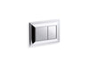 KOHLER Memoirs Flush actuator plate for 2" x 4" in-wall tank and carrier system