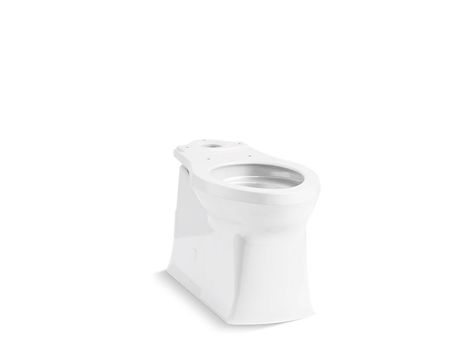KOHLER K-33812 Corbelle Tall elongated toilet bowl with skirted trapway