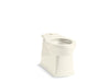 KOHLER K-33812 Corbelle Tall elongated toilet bowl with skirted trapway