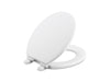 KOHLER Ridgewood Quiet-Close round-front toilet seat