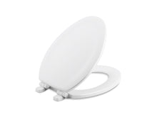 Load image into Gallery viewer, KOHLER K-20466 Stonewood Quiet-Close elongated toilet seat
