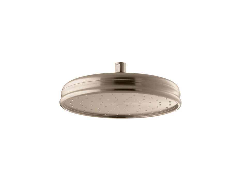KOHLER Traditional 10" single-function rainhead, 2.5 gpm