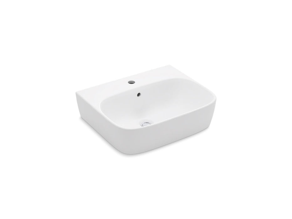 KOHLER K-77767-1 ModernLife 21-3/4" rectangular wall-mount bathroom sink