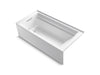 KOHLER K-1125-LA Archer 72" x 36" alcove bath, left drain