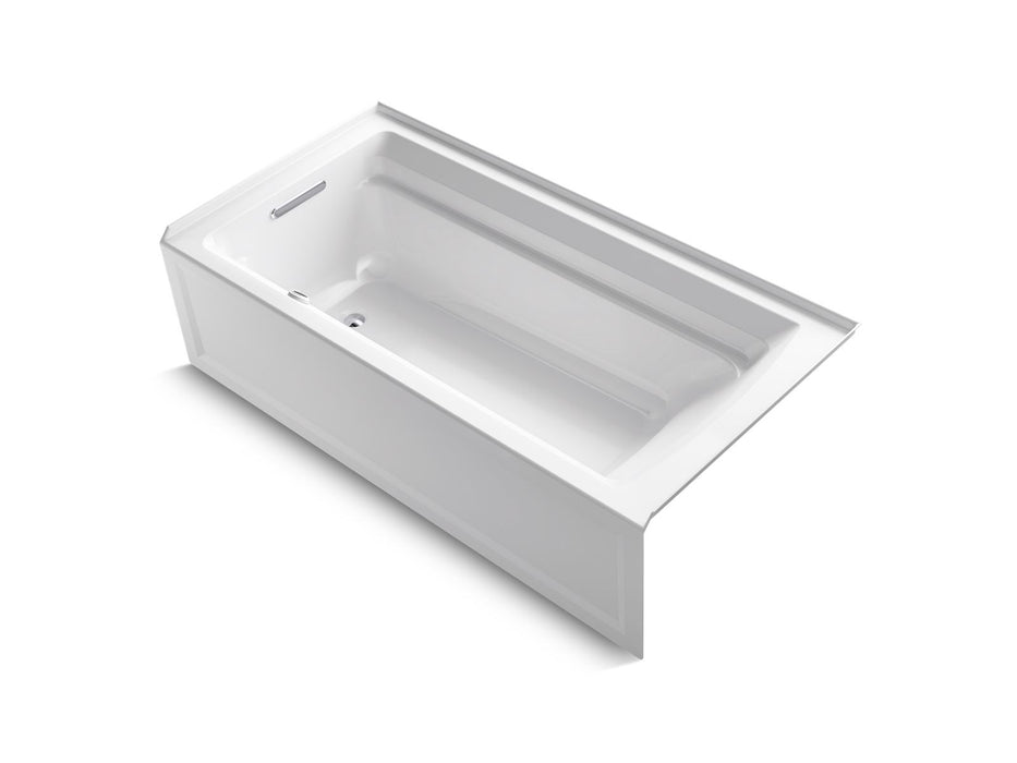 KOHLER K-1125-LA Archer 72" x 36" alcove bath, left drain