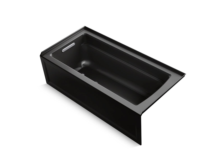 KOHLER K-1948-LA Archer 66" x 32" alcove bath, left drain