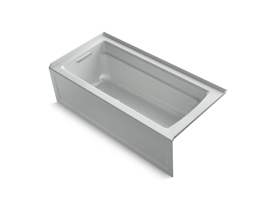 KOHLER K-1948-LA Archer 66" x 32" alcove bath, left drain