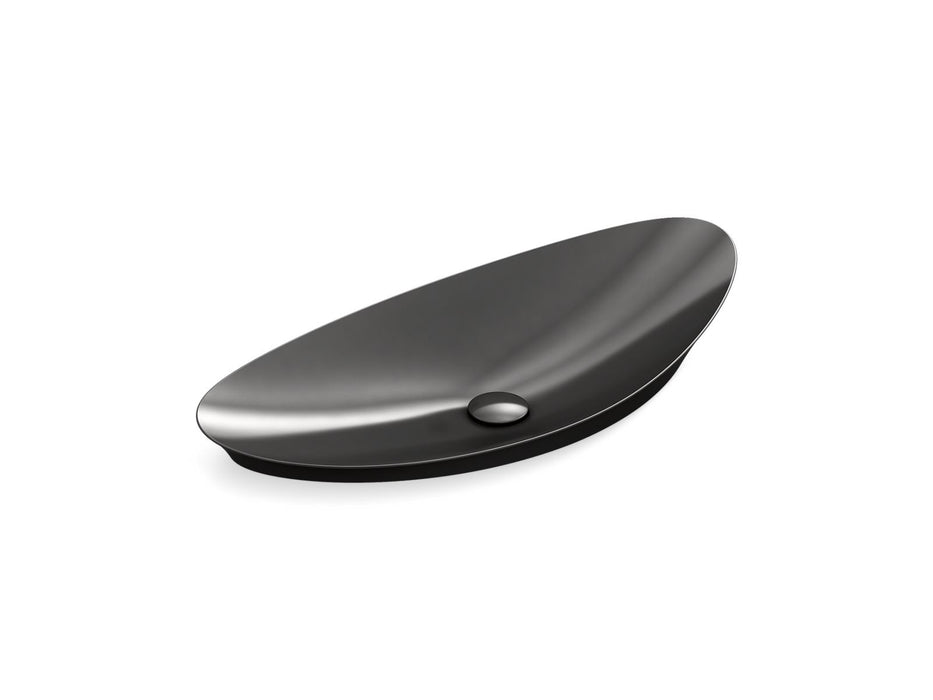 KOHLER Veil 38-1/2" oval vessel bathroom sink, no overflow