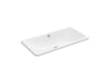 KOHLER K-20212 Iron Plains 30" rectangular drop-in/undermount bathroom sink