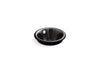 KOHLER K-20211-P5 Iron Plains 12" round drop-in/undermount/vessel bathroom sink with Iron Black painted underside