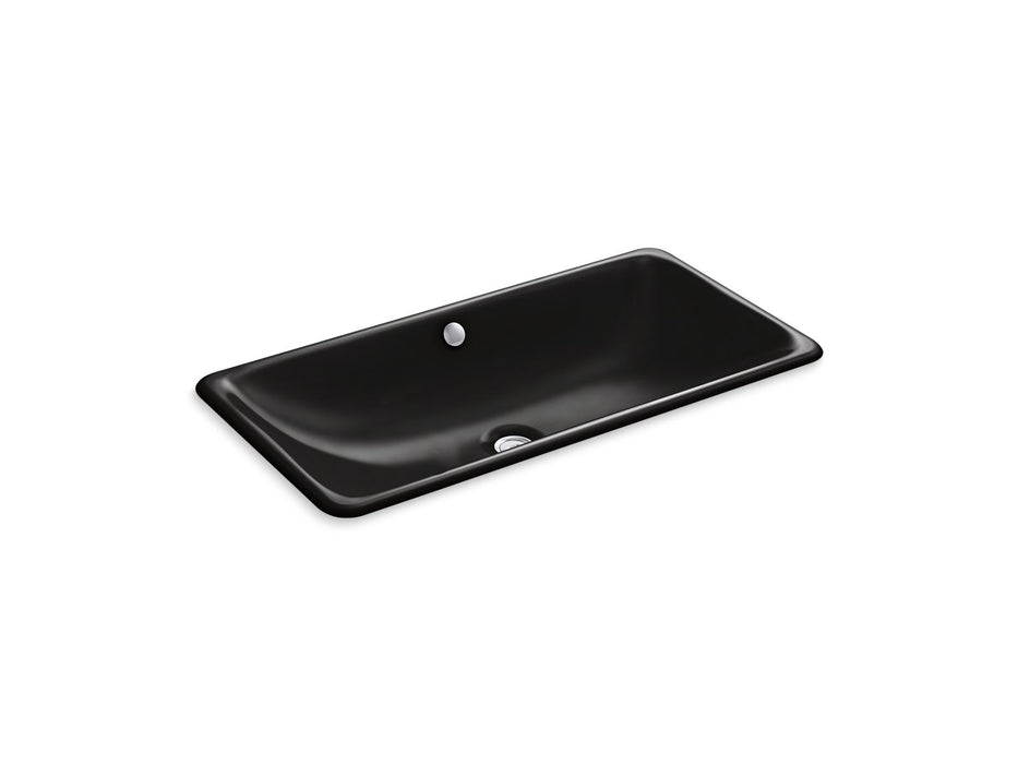 KOHLER K-20212 Iron Plains 30" rectangular drop-in/undermount bathroom sink