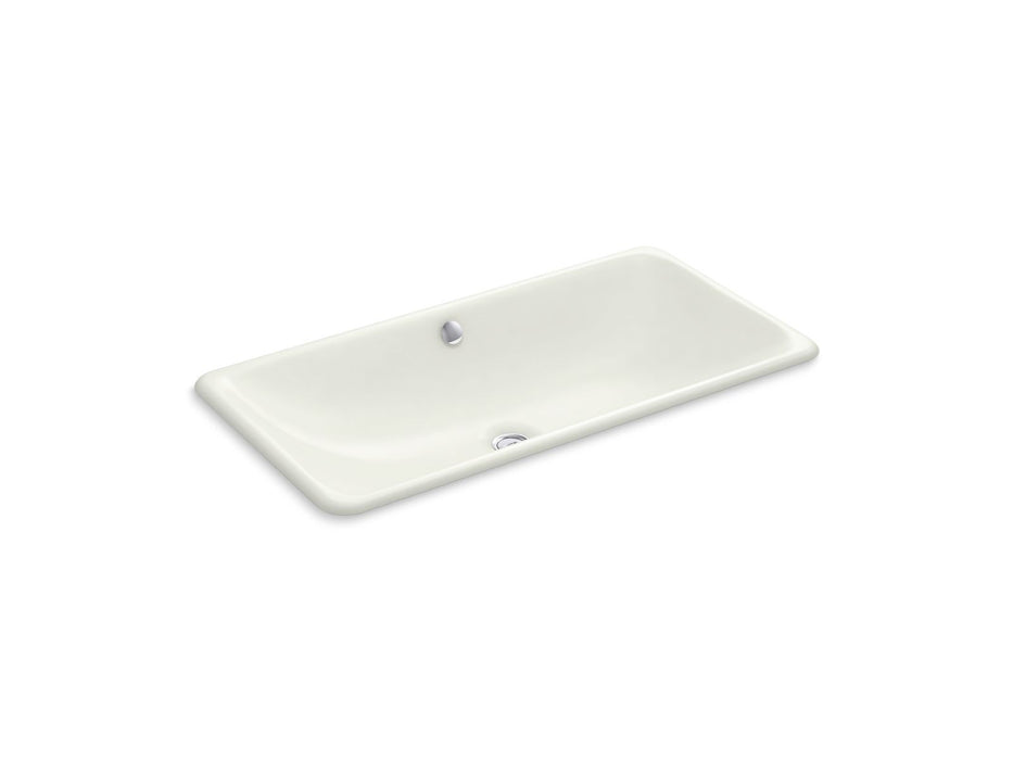 KOHLER K-20212 Iron Plains 30" rectangular drop-in/undermount bathroom sink