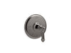 KOHLER K-T72769-4 Artifacts MasterShower temperature control valve trim with lever handle