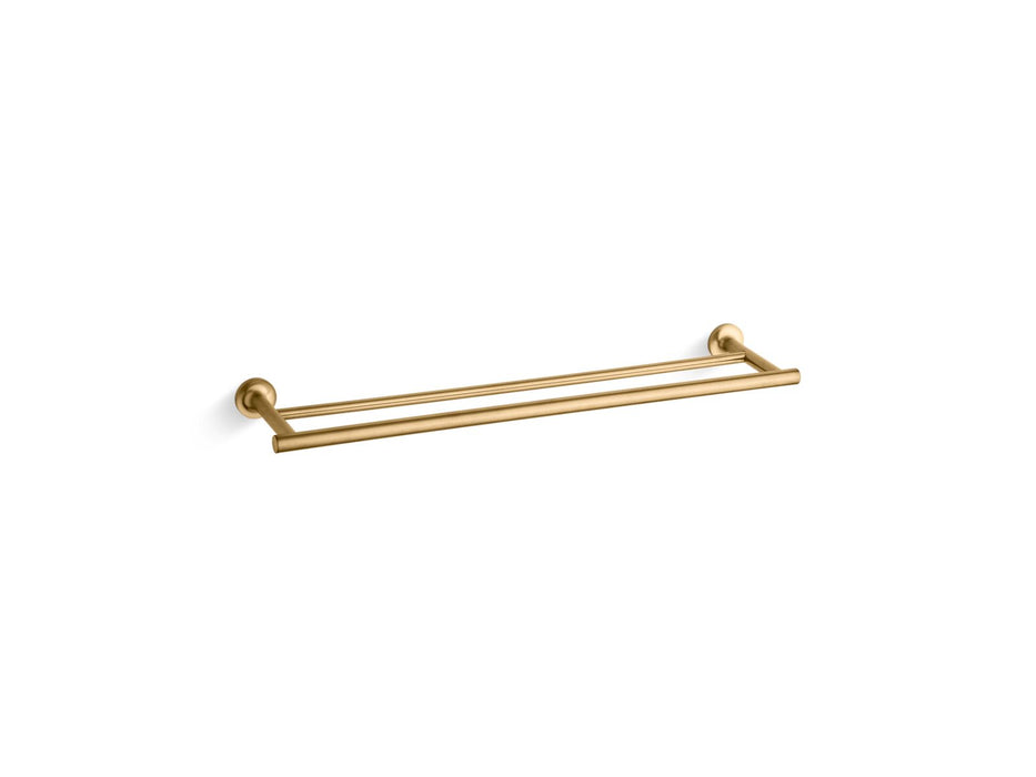 KOHLER Purist 24" Double towel bar