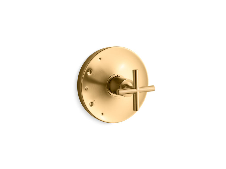 KOHLER Purist Rite-Temp valve trim with cross handle