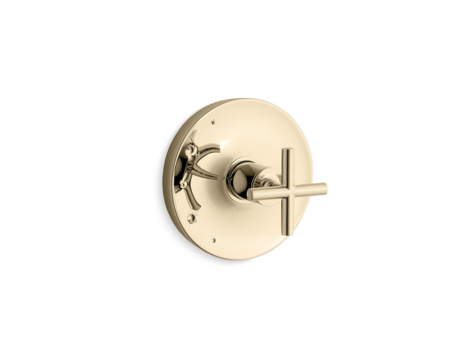 KOHLER Purist Rite-Temp valve trim with cross handle