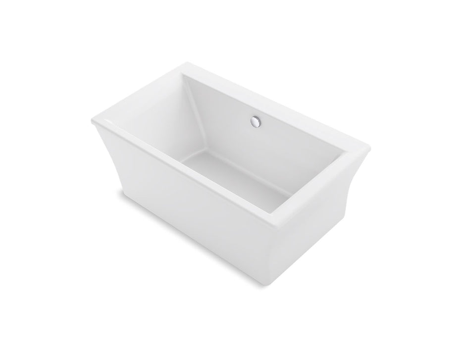 KOHLER K-24011 Stargaze 60-1/4" x 34-1/4" freestanding bath with fluted shroud