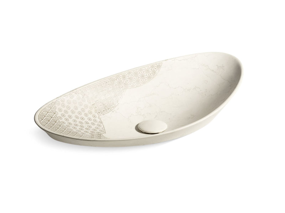 KOHLER K-8325 Kensho 28" oval vessel bathroom sink, no overflow