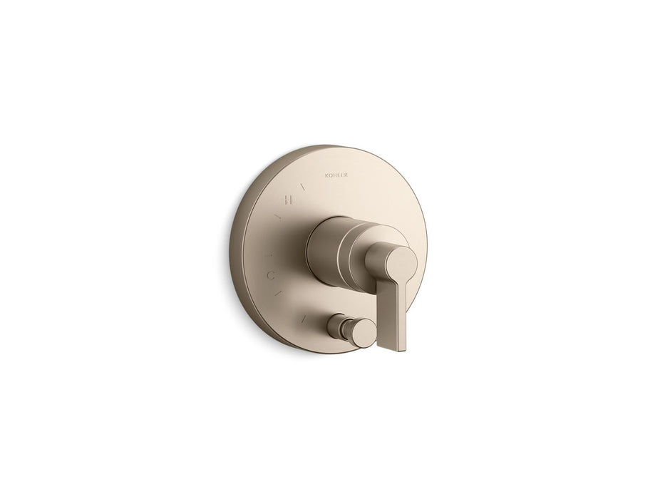 KOHLER Components Rite-Temp valve trim with Lever handle and diverter