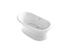 KOHLER K-21000-W Artifacts 66-1/4" x 32-1/2" freestanding bath