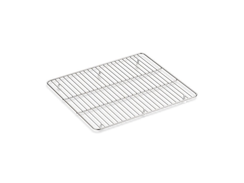 KOHLER K-6109 Kennon Large stainless steel sink rack, 17-3/4" x 15-9/16"