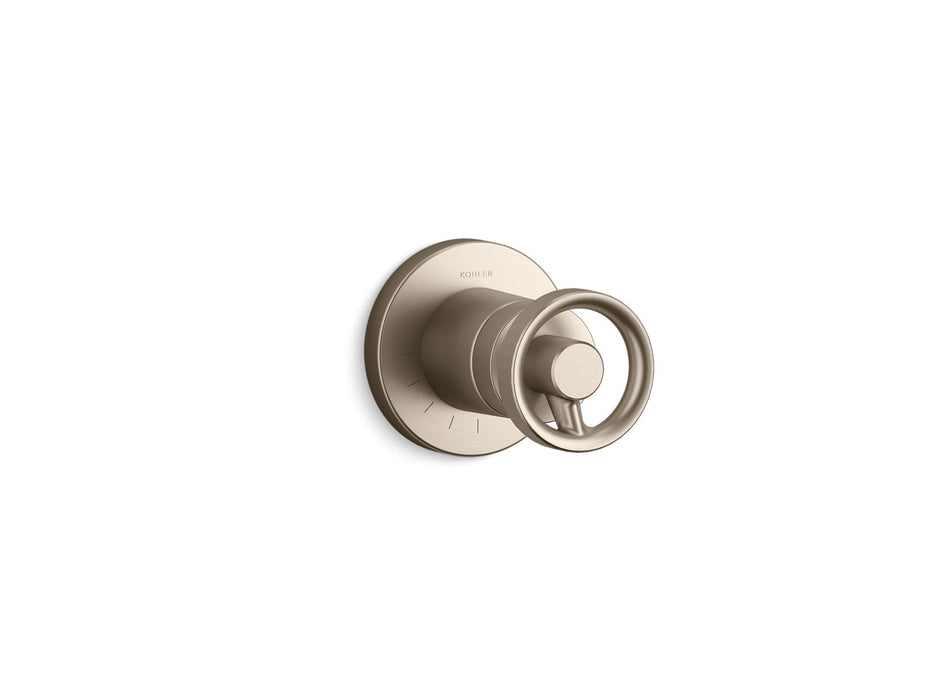 KOHLER Components MasterShower volume control valve trim with Industrial handle