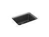 KOHLER K-28001 Cairn 24-1/2" undermount single-bowl kitchen sink