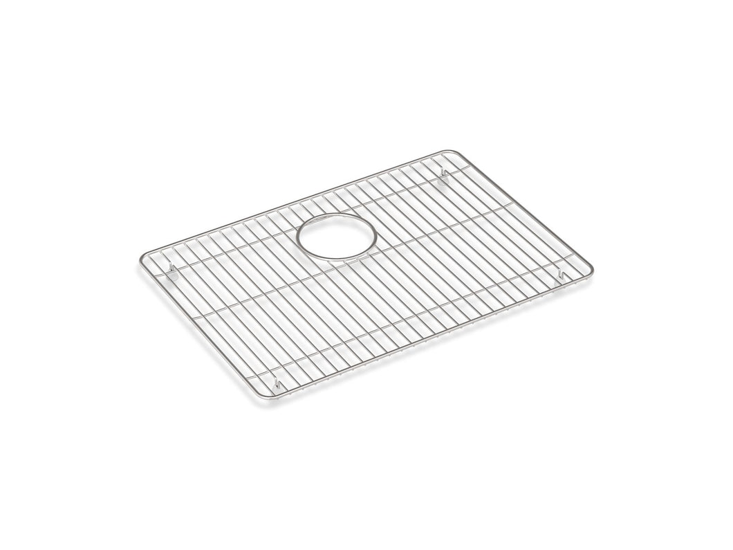 KOHLER K-80037 Cairn Stainless steel sink rack, 20-1/4" x 14", for K-28001