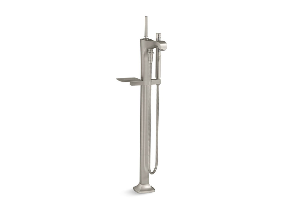 KOHLER K-T97331-4 Margaux Floor-mount bath filler trim with handshower