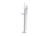 KOHLER K-T97331-4 Margaux Floor-mount bath filler trim with handshower