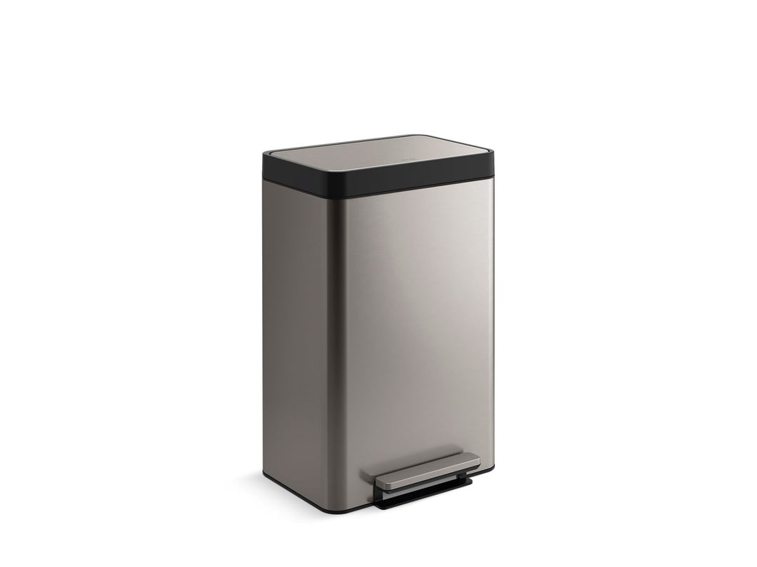 KOHLER K-20956 Dual-compartment step trash can