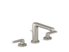 KOHLER K-97352-4N Avid Widespread bathroom sink faucet, 0.5 gpm