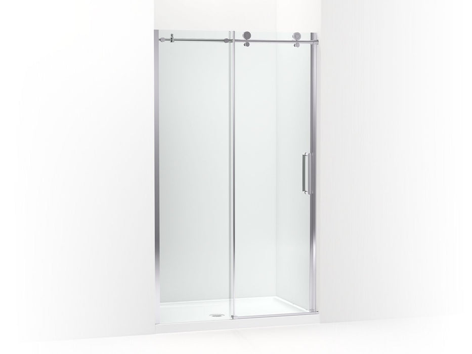 KOHLER Composed 78" H sliding shower door with 3/8"-thick glass